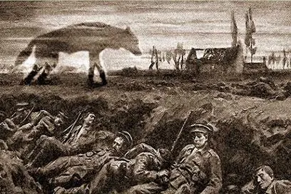 El perro infernal de la Primera Guerra Mundial