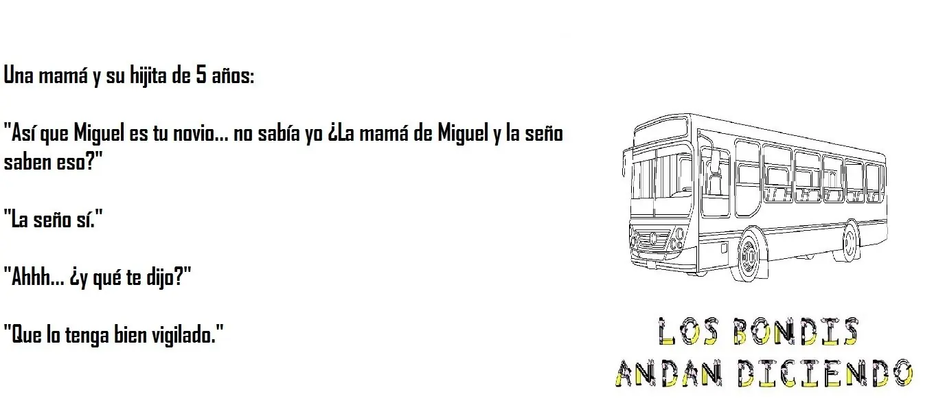 [Humor] Los bondis andan diciendo