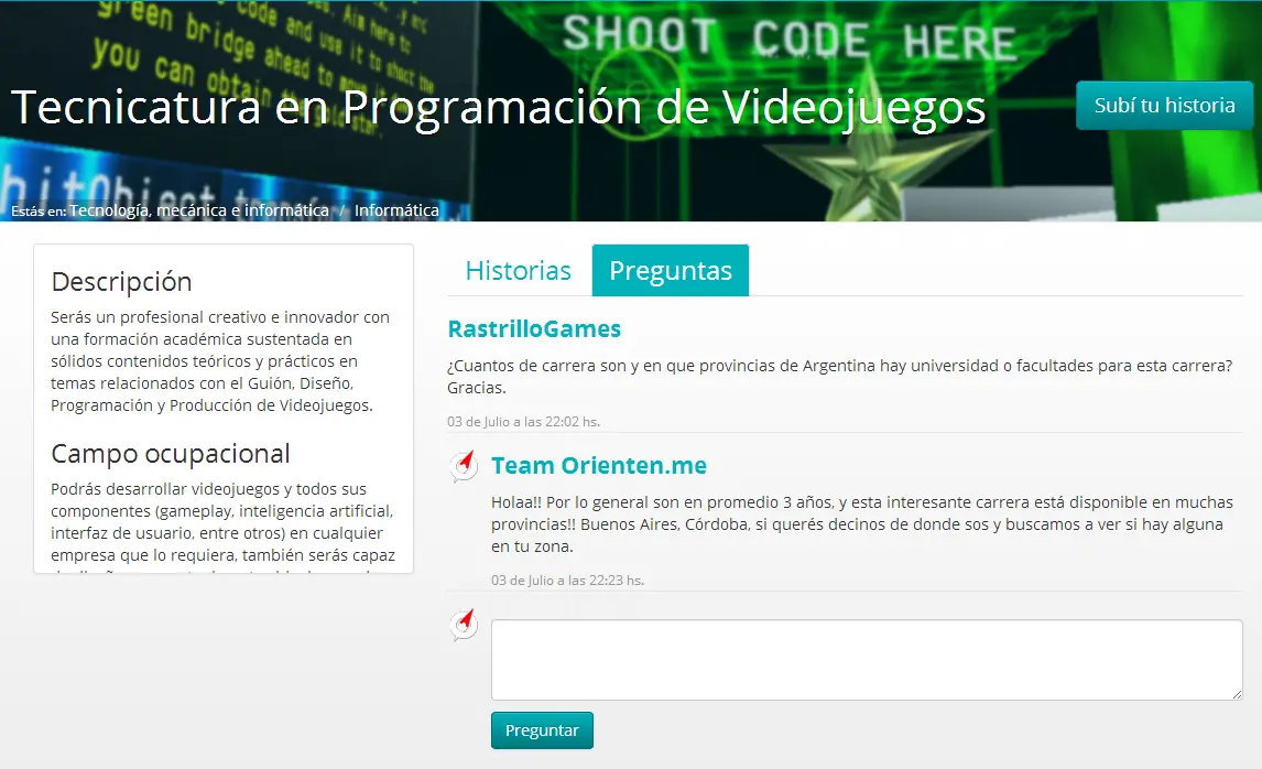 No sabes que estudiar? Te ayudo