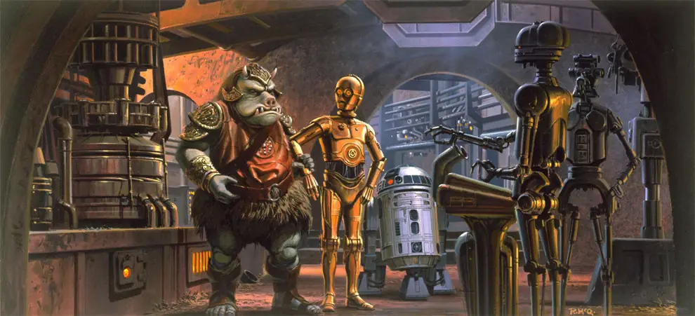 Ralph McQuarrie - El arte original de Star Wars.