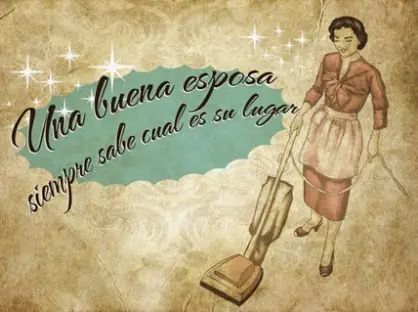 Cómo ser la esposa perfecta (folleto de los años '50)
