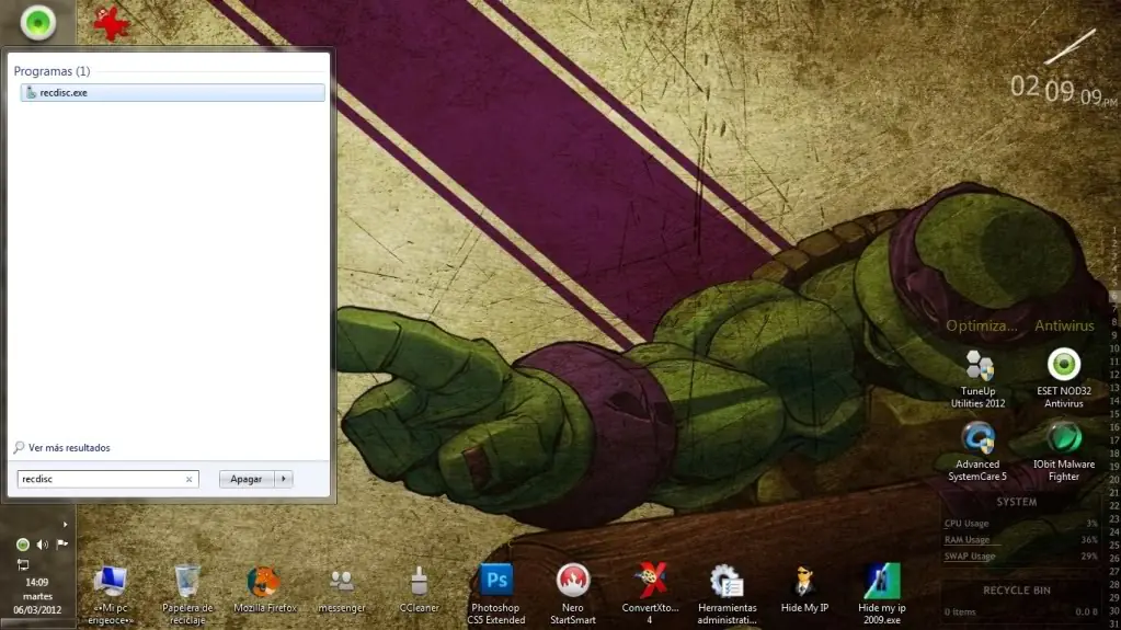 como crear un disco de reparacion del sistema de windows 7