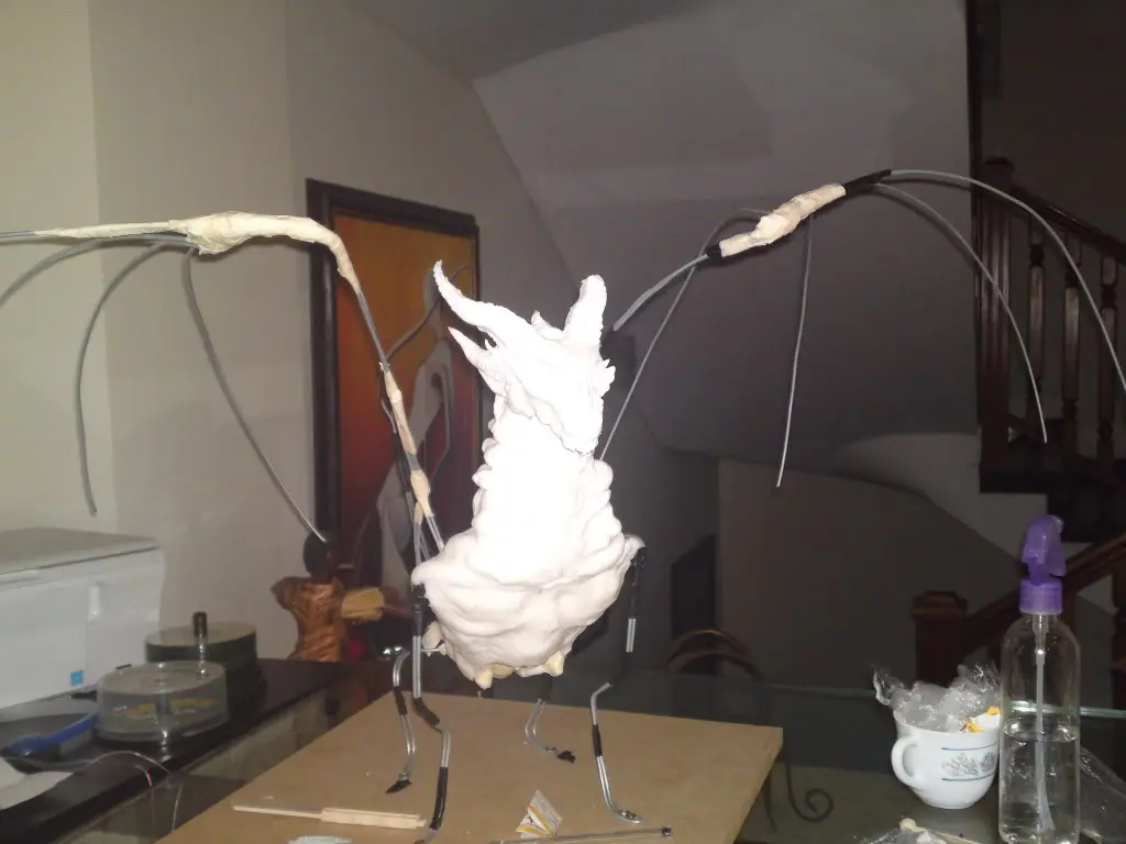 Mi escultura de Deathwing!