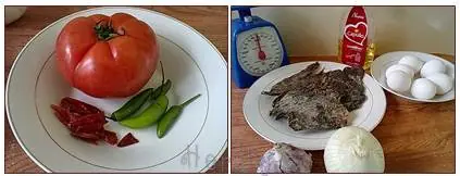machaca con huevo