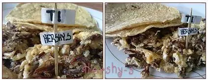 Machaca con huevo [carne seca]