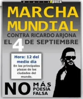 A mi hijo le gusta Ricardo Arjona, ¿qué hago?