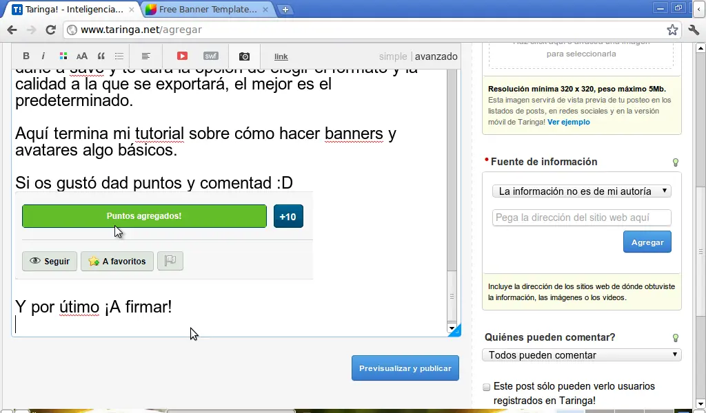 crear