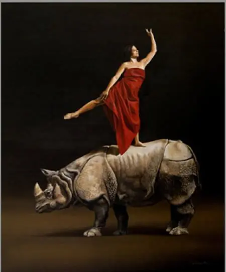 el arte de Rodney Wood