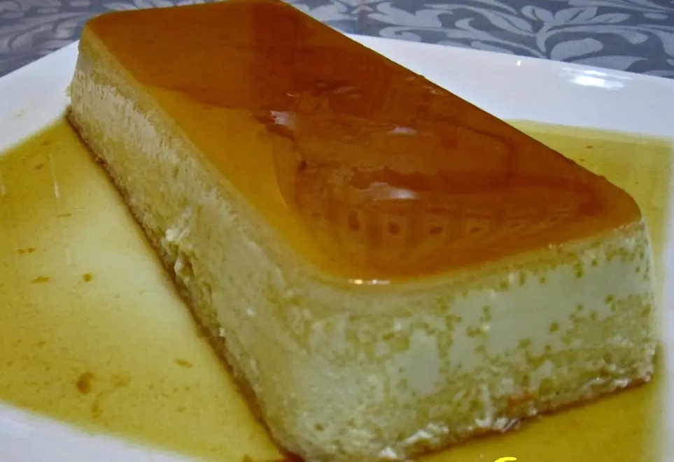 Flan al mistela