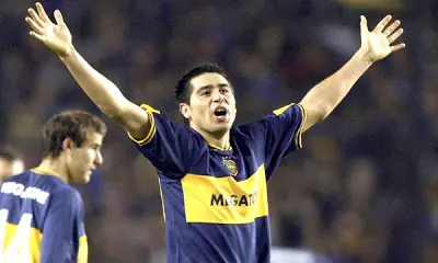 Riquelme es mas idolo que Maradona para los hinchas de Boca