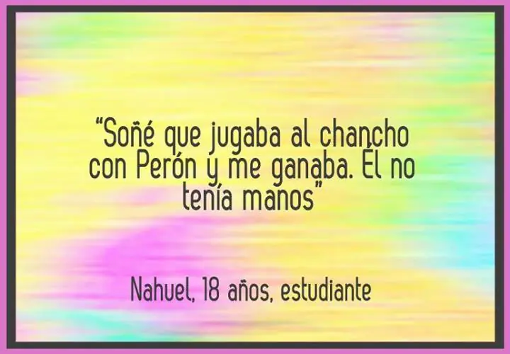 la gente anda soñando