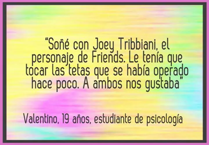 La gente anda soñando