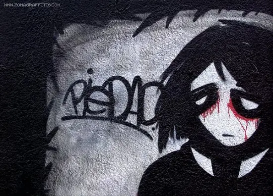 algunos dibujos y grafitis goticos