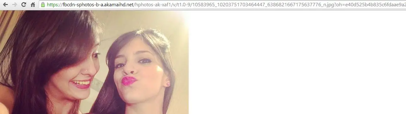 Como averiguar un perfil de facebook por la url de una foto