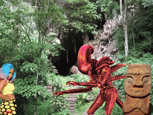 Horror! Reptilianos en la Amazonia!