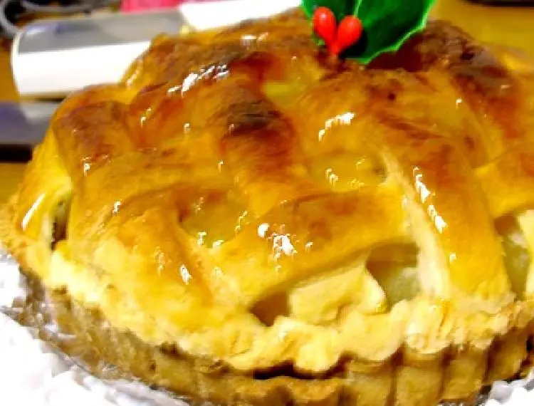 Tarta de dulce de batata y nuez