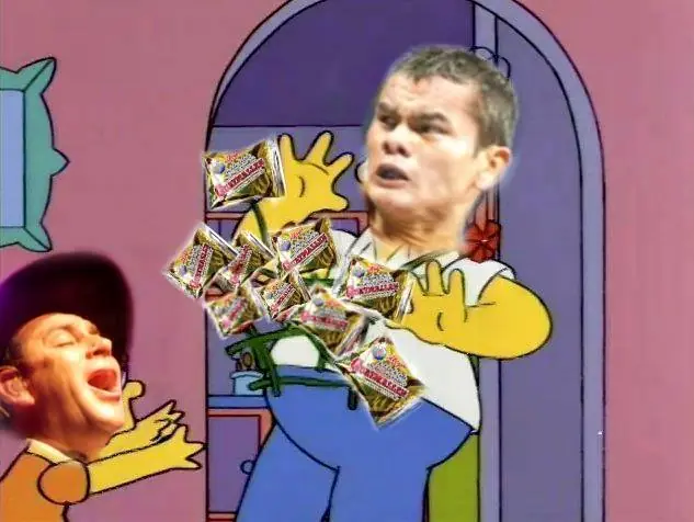 Los Simpsons y la pelea Mayweather-Maidana