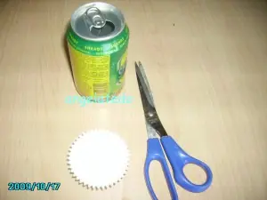 Lata de refresco, cómo hacer soportes para moldes de magdale