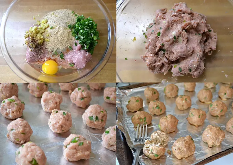 con salsa y arroz
