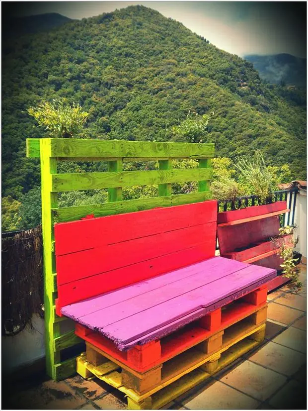 Todo hecho con pallets: seguro alguno no viste