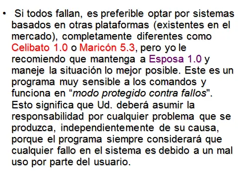 "Cambio de novia 7.0 a Esposa 1.0"