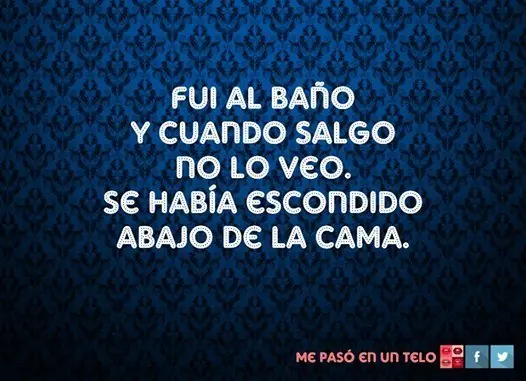 Me pasó en un telo