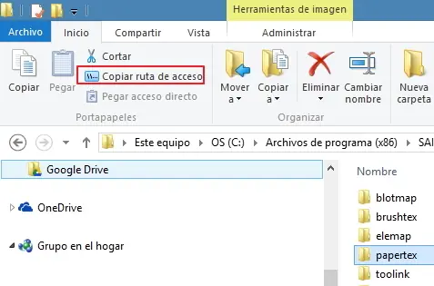 Copiar los nombres de los archivos de una carpeta a texto