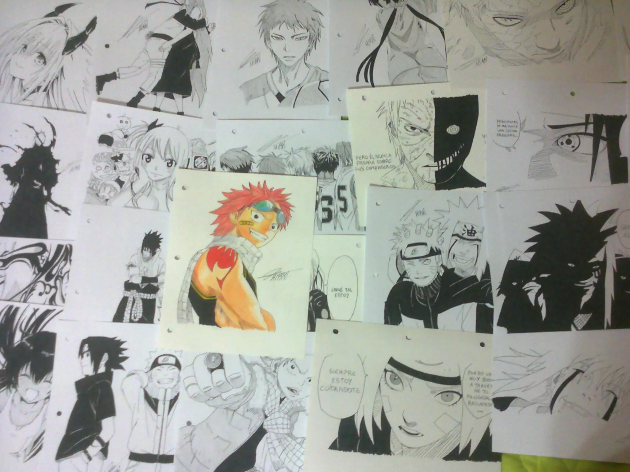 mis dibujos de manga y anime part 8