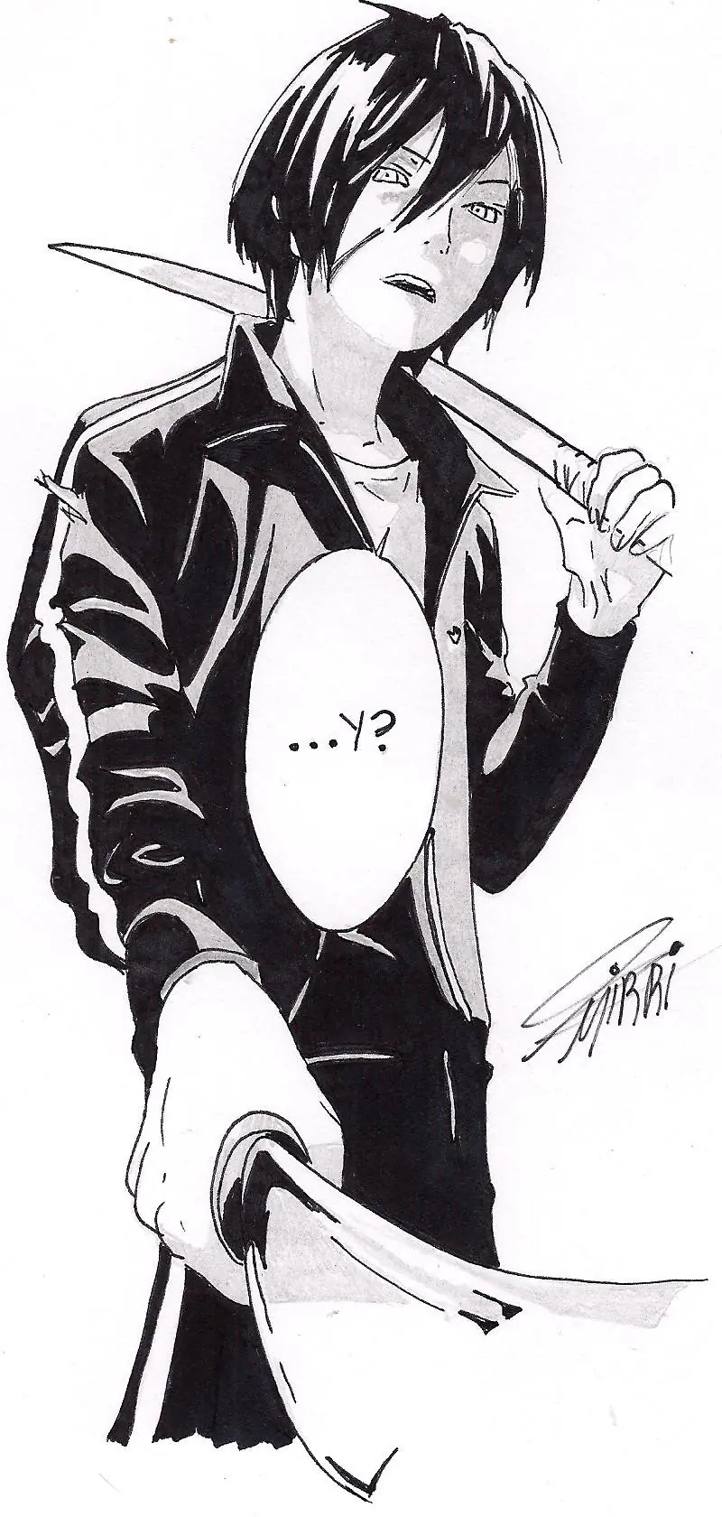 mis dibujos de manga y anime part 8