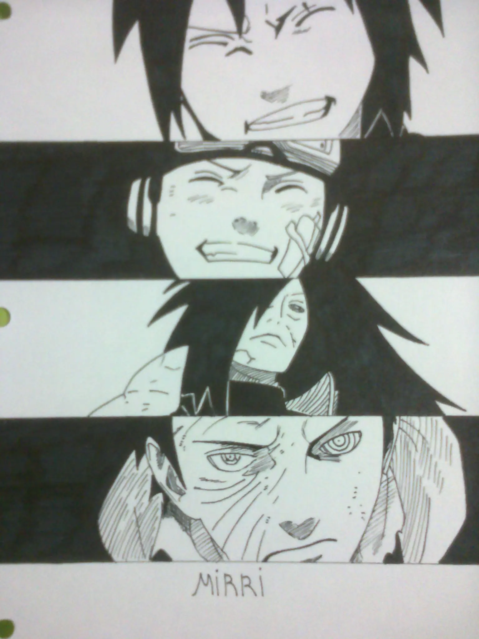 mis dibujos de manga y anime part 8