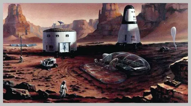 Trabajó en una base secreta en el planeta Marte