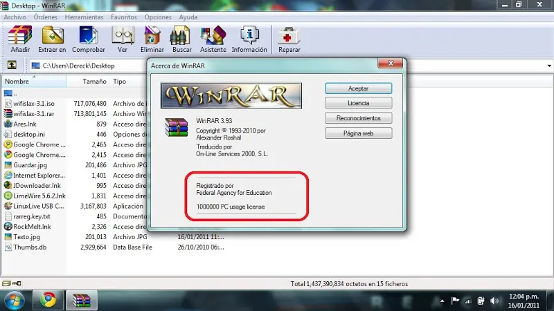 Activar Winrar