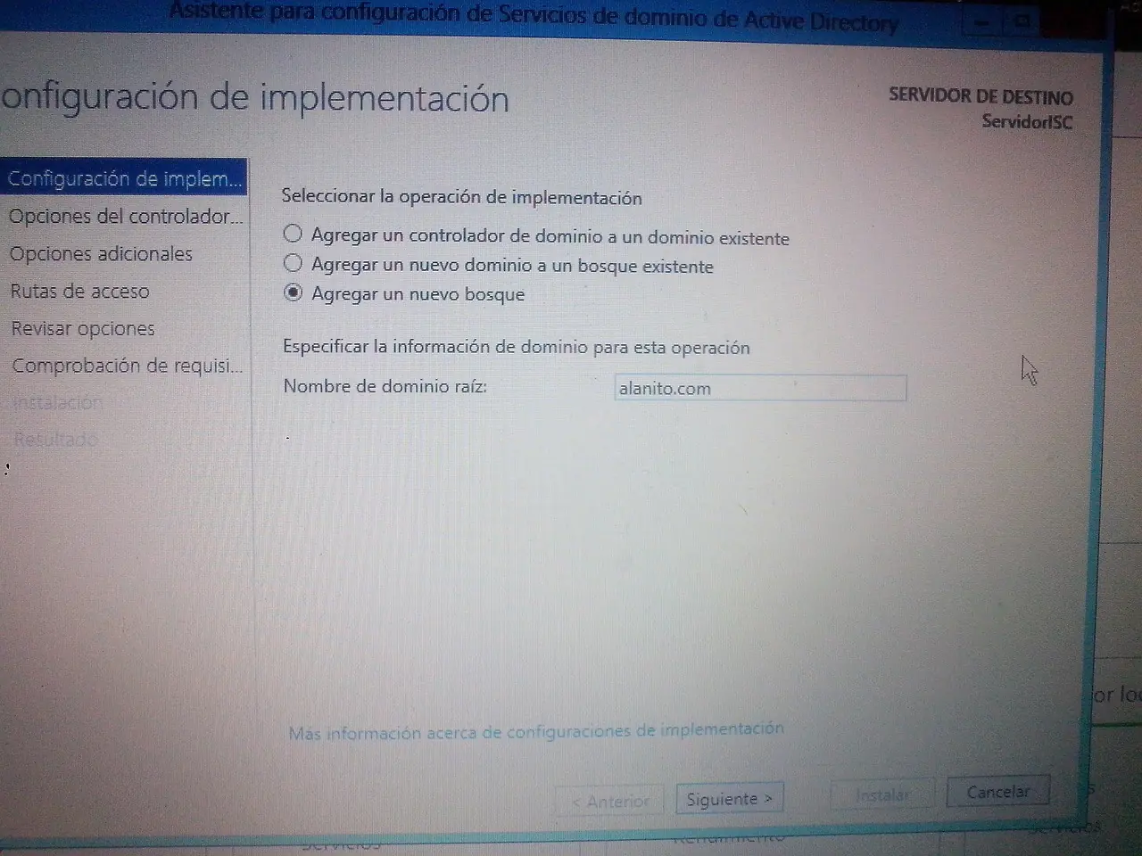 Instalacion A