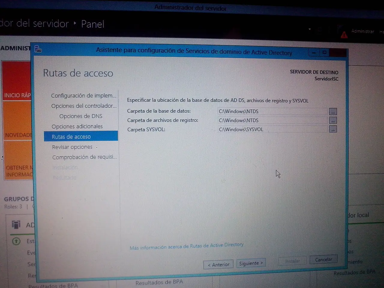 Instalacion A