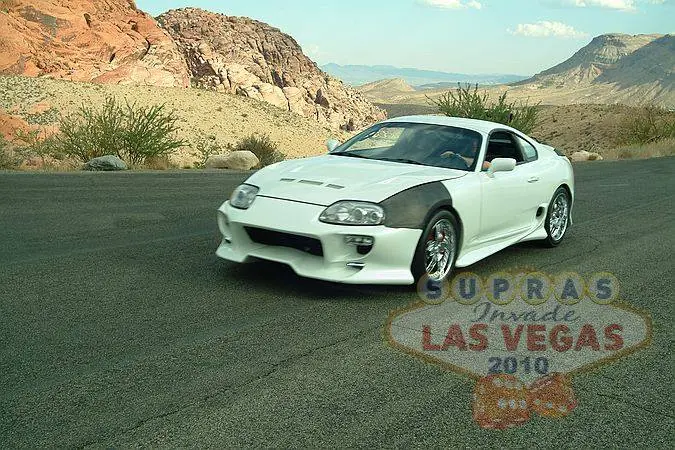 expo de Toyota Supra en Las Vegas
