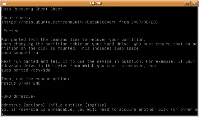 ubuntu rescue remix