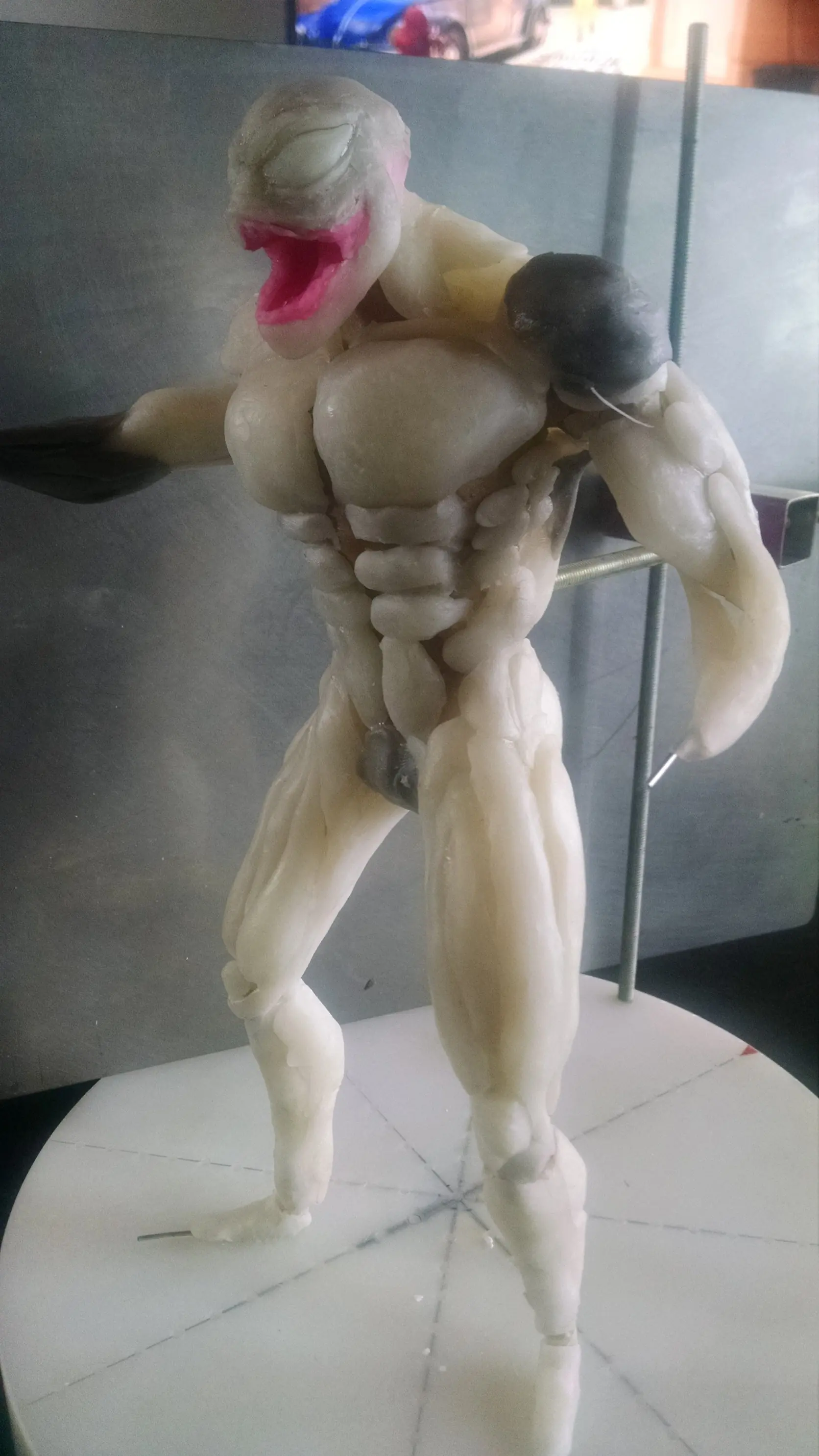 venom en porcelana fria.
