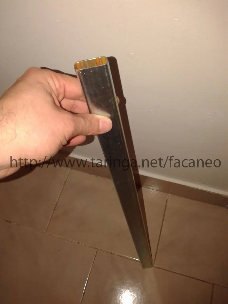 Barra dorsalera para hacer dominadas (casera) 2