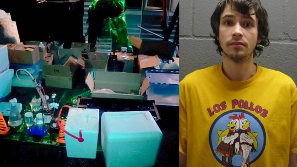 Fanatico de breaking bad arrestado
