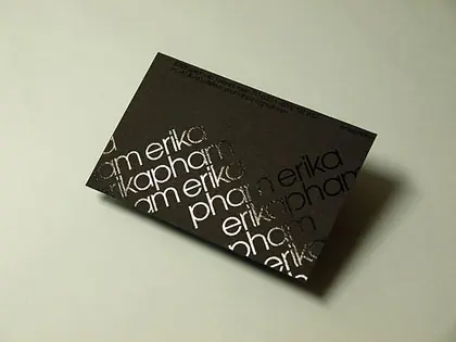 50 diseños de tarjetas personales o de visita #2
