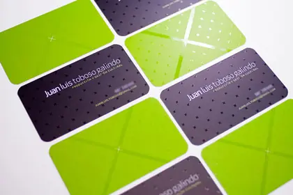 tarjetas comerciales