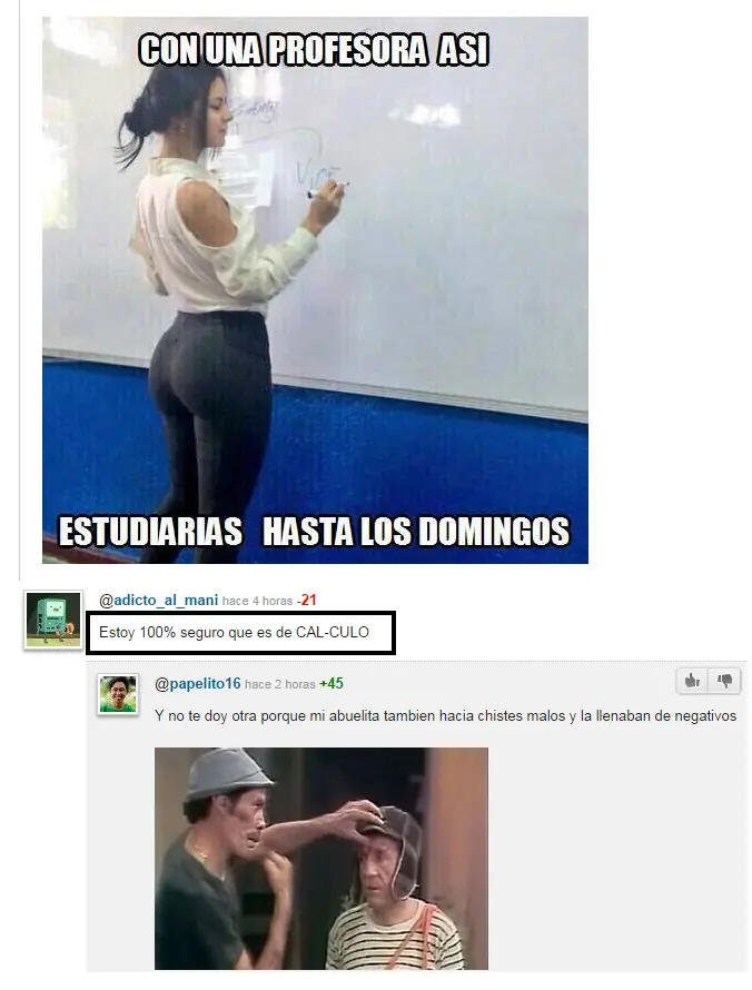 Buenísimas imagenes de humor.