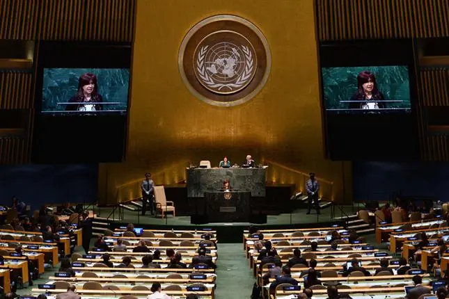 Yanquis se Burlan del Discurso De CFK en la ONU