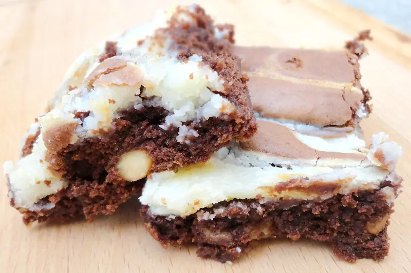 Receta: Brownies con crema.