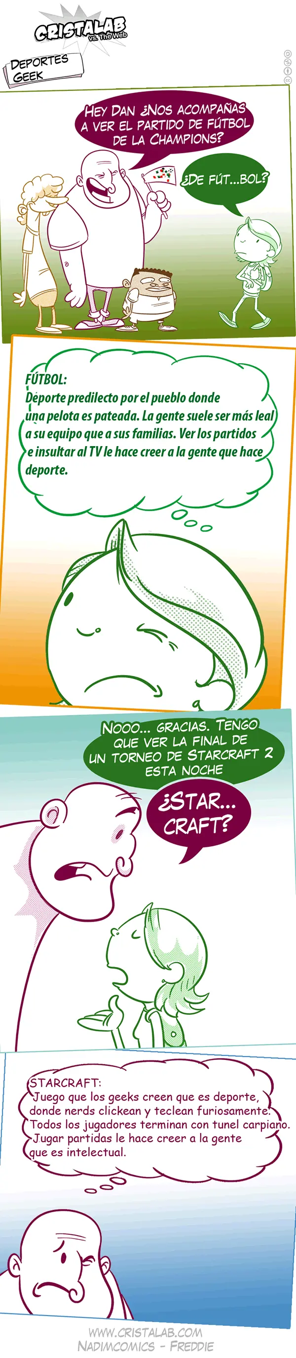Los deportes geeks