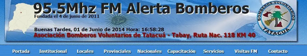 "Alerta Bomberos", la primera FM del país que tra