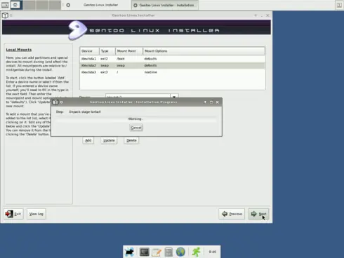 Gentoo con instalacion grafica.. y te lo cuento!