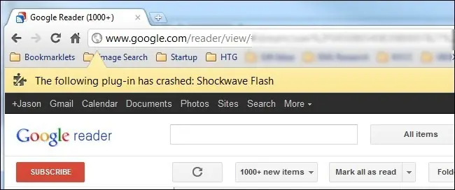 Problemas con Shockwave flash