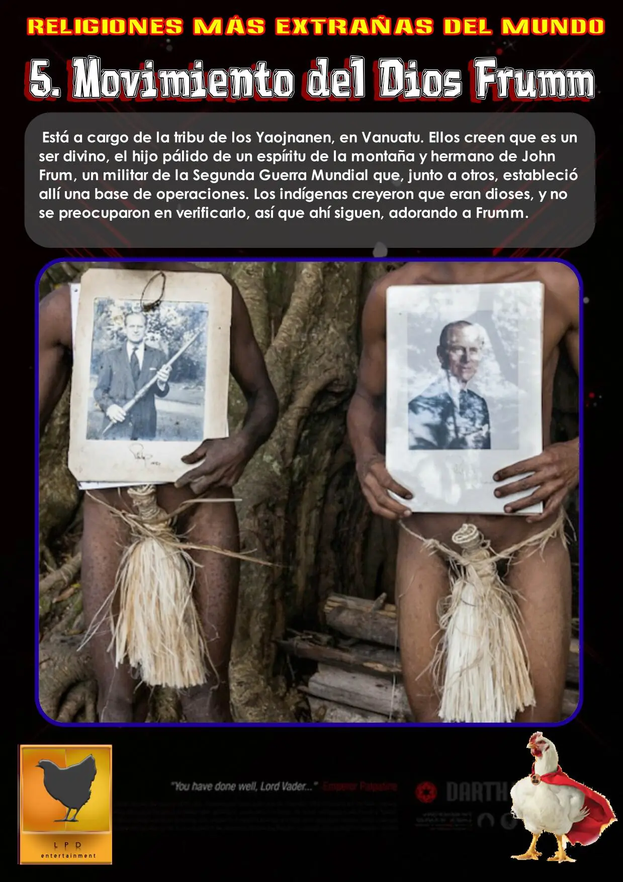 Las Raras religiones alrededor del mundo
