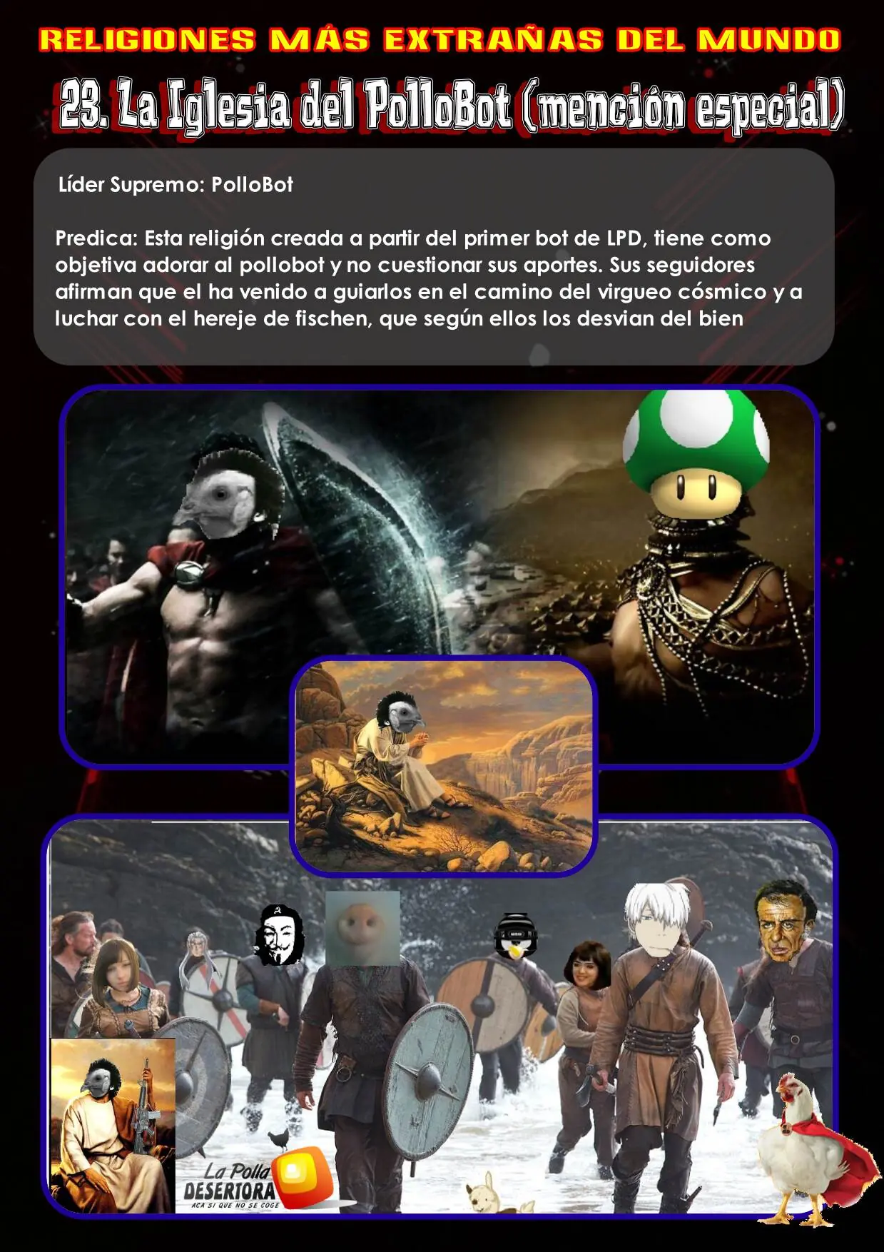 Las Raras religiones alrededor del mundo